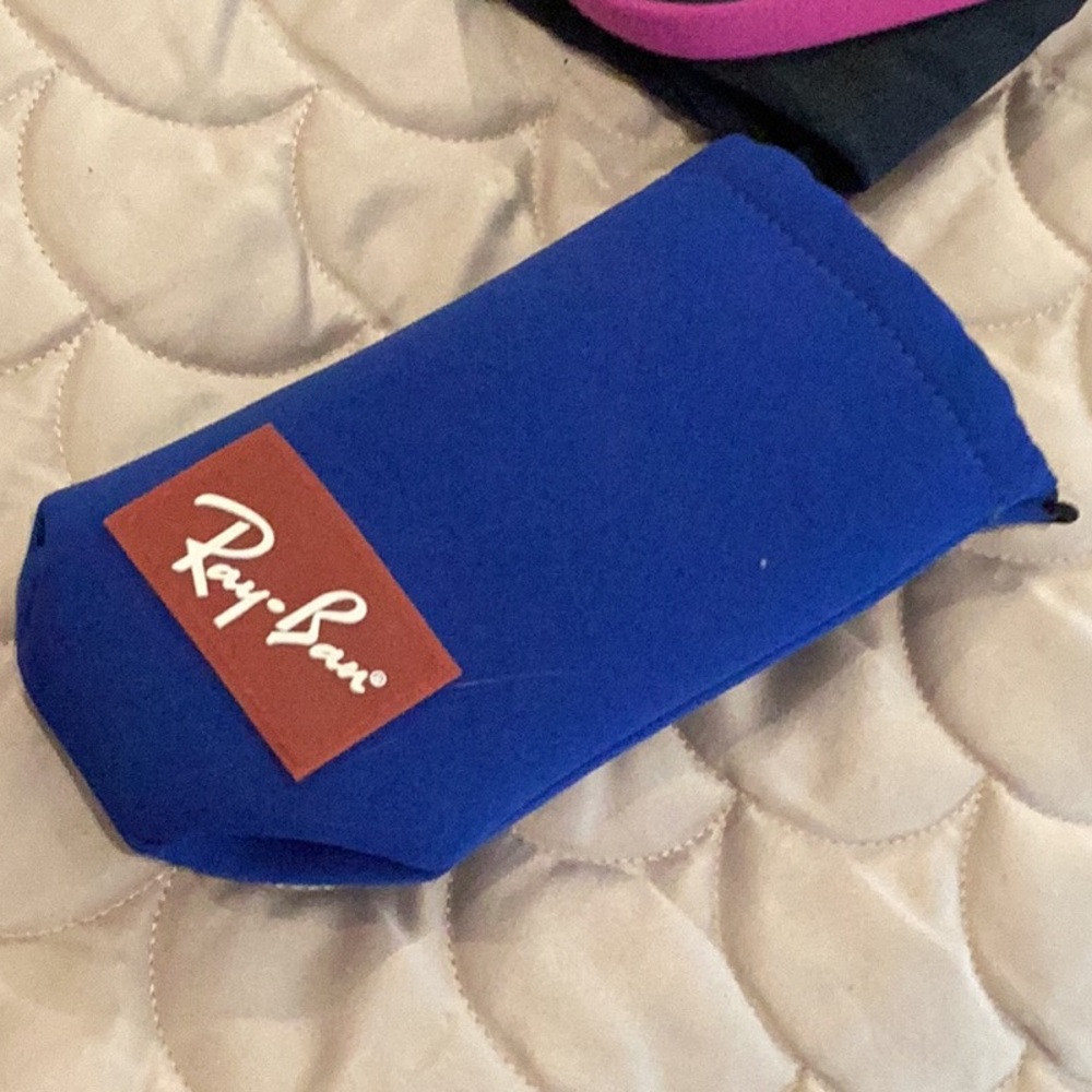 Ray-Ban Blue and Orange Sunglasses